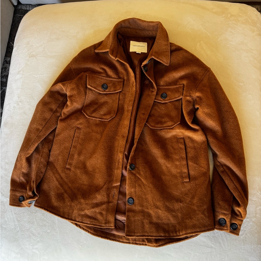 Thread & Supply Women’s Tan Shirt Jacket